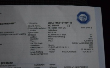 Opel Insignia I Sedan 1.6 Turbo ECOTEC 180KM 2010 Opel Insignia 1.6TB 91 Tys Km Navi Xenon Sprowadzony Oplacony 1.6, zdjęcie 33