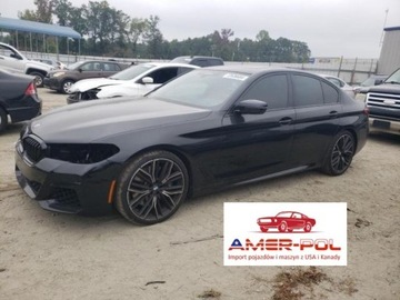 BMW Seria 5 G30-G31 2021 BMW Seria 5 BMW G30 M550xi, od ubezpieczalni 4.4 Benzyna 523KM