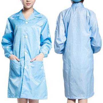 Комбинезон цельный с антистатической защитной одеждой.