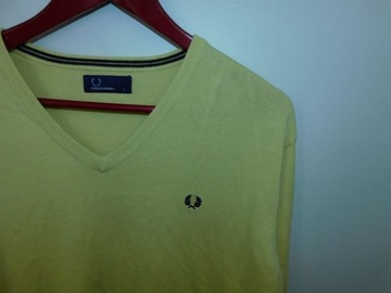 Fred Perry sweter męski L logo