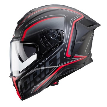 ШЛЕМ CABERG INTEGRAL СО СМЕШАННОЙ МОДЕЛЬ DRIFT EVO ЧЕРНЫЙ/СЕРЫЙ/КРАСНЫЙ M %%%
