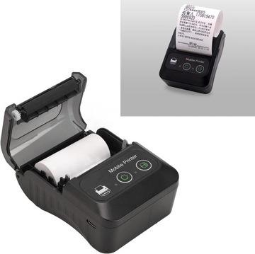 Портативный беспроводной термопринтер для этикеток, машина для
