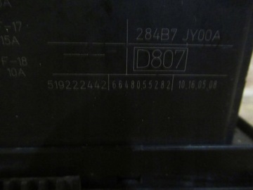 MODUL SKŘÍŇKA BSM 284B7 JY00A RENAULT KOLEOS 08/