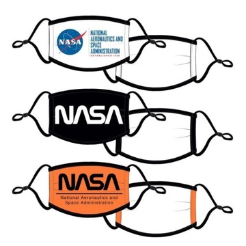 MASECZKA WIELORAZOWA BAWEŁNIANA NASA MASKA 3szt