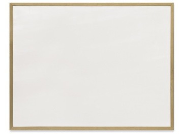 Tablica biała suchościeralna magnetyczna rama drewniana 45x60 cm OUTLET