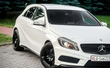 Mercedes Klasa A W176 Hatchback 5d 2.0 250 BlueEFFICIENCY 211KM 2014 Mercedes-Benz Klasa A SPORT-Pakiet 2.0B 211Ps 4x4 Skora Bixenon Navi Ledy, zdjęcie 9