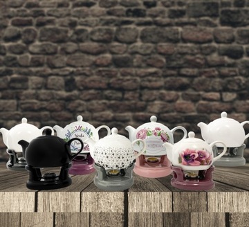 Чайник 1л Кувшин с подогревом Чайник Черный