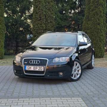 Audi A3 8P Hatchback 3d 2.0 TDI PD 170KM 2006 Audi A3 Sportback 2.0 TDI DPF S line Sportpaket