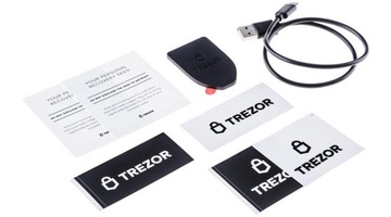 Криптовалютный кошелек Trezor T черный
