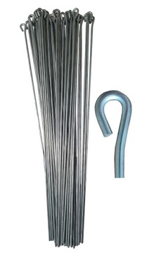 СТЕРЖЕНЬ ДЛЯ КРЕПЛЕНИЯ ПРОВОЛОКИ 25СМ CD60 ПРОФИЛЬ GYKPLAST ПЛАСТ 50ШТ.