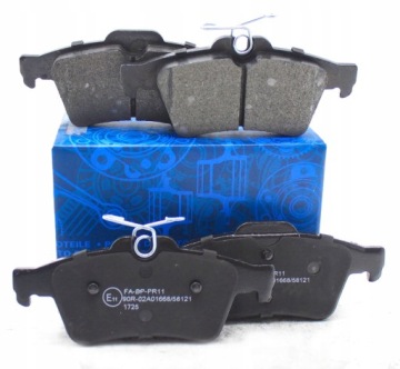 KLOCKI HAMULCOWE TYŁ RENAULT LAGUNA VOLVO S40 II VECTRA C FORD FOCUS KUGA