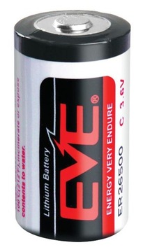 Bateria litowa Eve ER26500 C/R14 3,6V LS26500