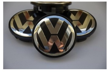Колпаки колесные VOLKSWAGEN 70 мм - VW (4 шт)