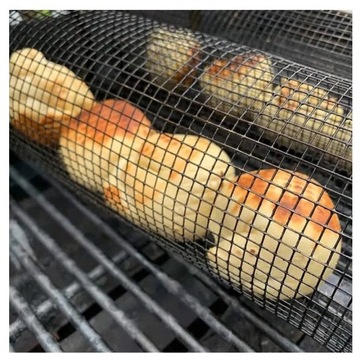 КОРЗИНА ДЛЯ ЖАРЕНИЯ ОВОЩЕЙ ГРИЛЬ 30 СМ НАБОР ИЗ 2 ШТ.