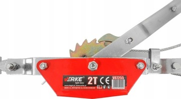 Deget V87255 Лебедка тросовая кривошипная 2000 кг