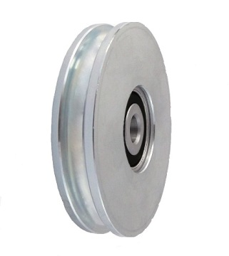 ROLKA ROLKI METALOWA fi 79 mm NA LINĘ LINKĘ 6 mm