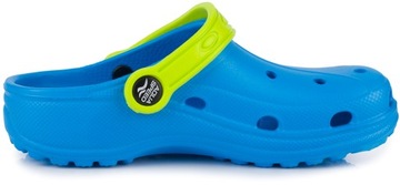 Klapki kroksy chodaki dziecięce AQUA SPEED na basen chłopięce dziewczęce 34