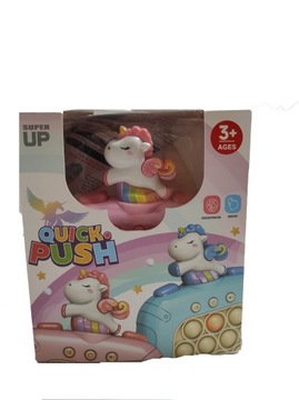 ЭЛЕКТРИЧЕСКАЯ АНТИСТРЕССОВАЯ АРКАДНАЯ ИГРА POP IT PUSH пузырь единорог