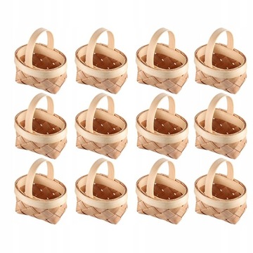 Koszyk Ślubny Mini Uchwyt 12 Szt
