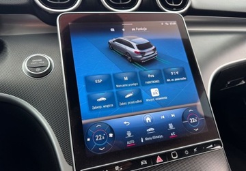 Mercedes Klasa C W206 Kombi 2.0 220d 200KM 2022 Mercedes-Benz Klasa C 220D FullLed Alu Kamera Virtual Ambiente Navi Serwis, zdjęcie 28