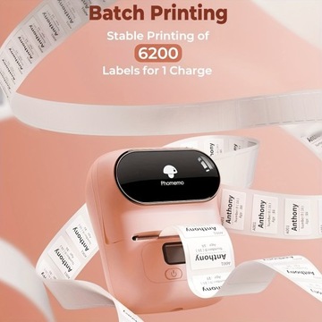 Phomemo M110 Label Maker — термопринтер для этикеток, портативные устройства для изготовления этикеток
