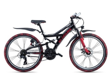 Rower KS Cycling Crusher rama 14 cali czarny