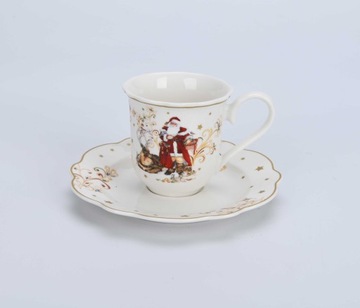 Рождественские чашки для эспрессо