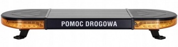 BELKA OSTRZEGAWCZA LED POMOC DROGOWA KOGUT 120CM