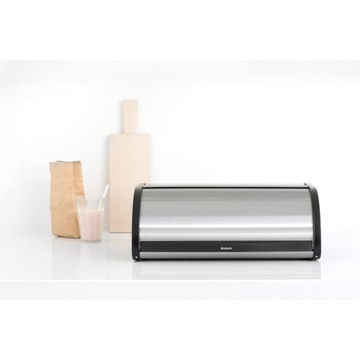 ВЫПУКЛАЯ СТАЛЬНАЯ МАТОВАЯ ХЛЕБОПЕЧКА ДЛЯ ХЛЕБА BRABANTIA