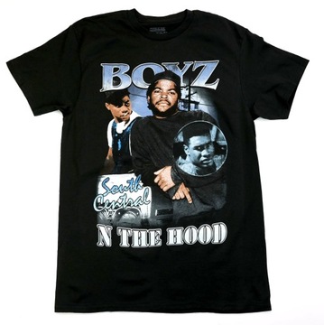 Koszulka męska T-shirt Chłopaki z sąsiedztwa Boyz n the Hood r. M nadruk