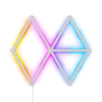 Набор Nanoleaf Lines из 9 современных декоративных умных световых полос
