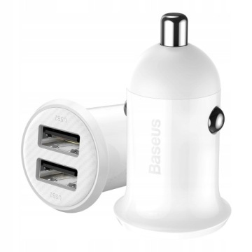 АВТОМОБИЛЬНОЕ ЗАРЯДНОЕ УСТРОЙСТВО BASEUS FAST ДЛЯ ТЕЛЕФОНА 2xUSB 4.8A