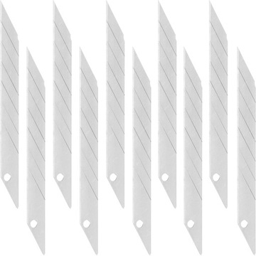 10x ЛЕЗВИЕ ДЛЯ ОБОЕВ НОЖ ДЛЯ ОБОЕЙ ЛЕЗВИЯ ДЛЯ ОБОЕВ СМЕННЫЕ ВСТАВКИ 9 мм