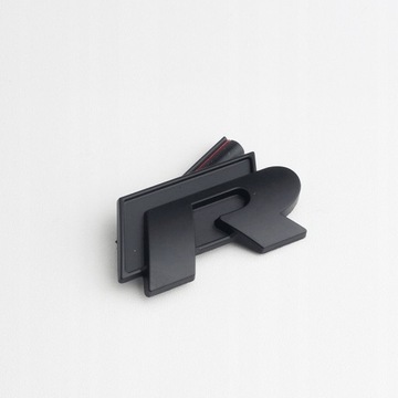 R LINE VW EMBLEMAT ZNACZEK do R RLINE Metal-czarny