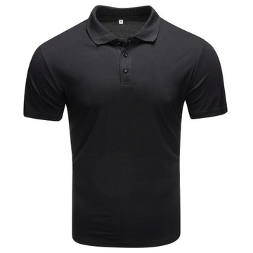 T80 r. M MĘSKA KOSZULKA POLO GŁADKA POLÓWKA