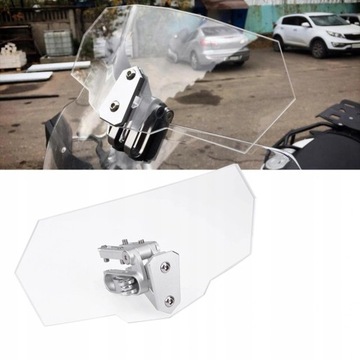 МОТОЦИКЛОВЫЙ ДЕФЛЕКТОР УНИВЕРСАЛЬНЫЙ ДЫМНЫЙ 270Х122