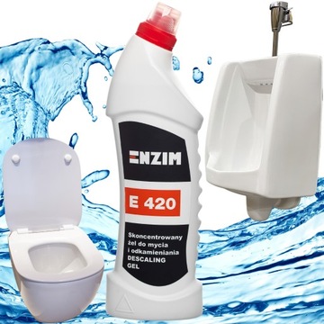 Enzim E 420 750ml - Skoncentrowany żel do mycia i odkamieniania