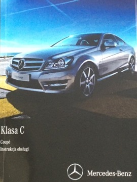 Mercedes W204 coupe polska instrukcja obsługi 2011-2014 PL
