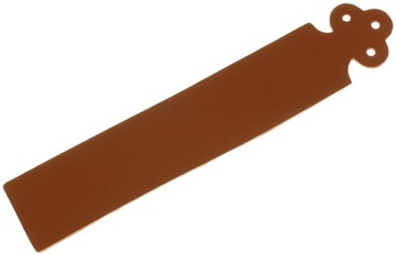 КОЖАНАЯ закладка, военный зеленый, КОЖА