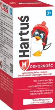 Hartuś Odporność 3+ syrop 120 ml