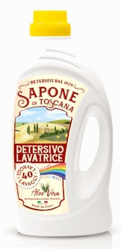 Sapone di Toscana Aloe Vera płyn do prania kolorowego - Aloes 1,85L