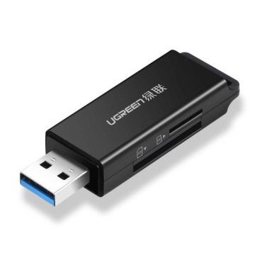 Небольшое устройство чтения карт памяти SD microSD TF на USB 3.0, 95 МБ/с.