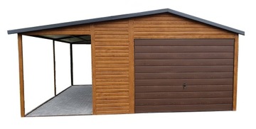 Гараж Blaszak Tin Garage Жестяной гаражный сарай 4x6