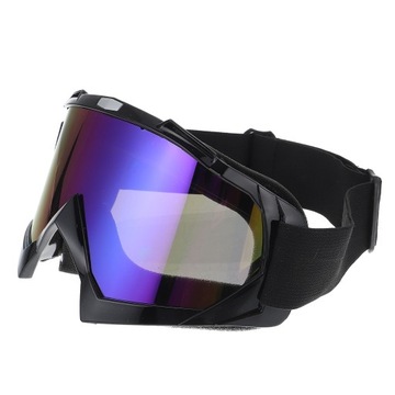Motocyklowe okulary wiatroszczelne. Męskie okulary
