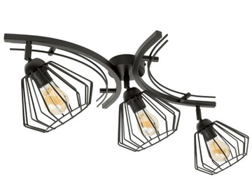 Lampa sufitowa druciana 3 Nela 2013 LOFT LED regul