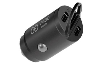 Ładowarka VIGGO DESIGN samochodowa 30W PD 2x TYPE-C