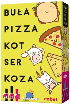 Gra PLanszoWA Buła, Pizza, Kot, Ser, Koza