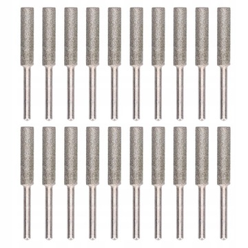 20 szt. Ostrzałki do piły łańcuchowej