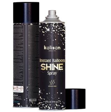 Nabłyszczacz KALISAN SSHINE SPRAY do Balonów Lateksowych Bezzapachowy 570ml