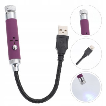 1 шт. автомобильный потолочный светильник USB